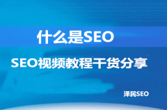 <b>SEO视频教程一：什么是SEO</b>