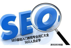 <b>SEO基础入门教程专业词汇大全，SEO人员必学</b>