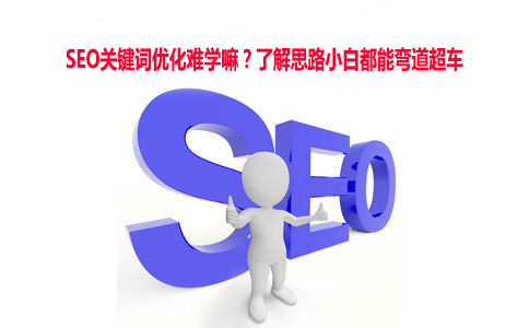 SEO关键词优化难学嘛？了解思路小白都能弯道超车