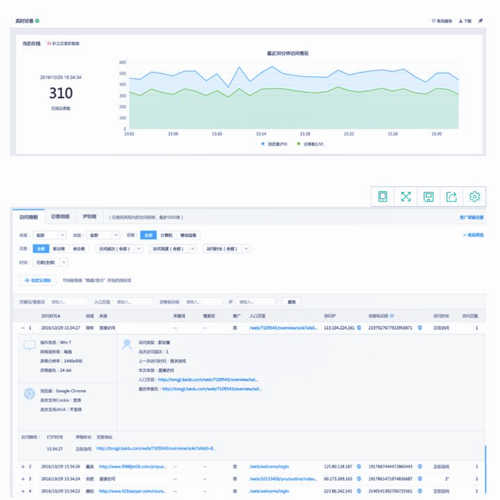 <b>百度统计网站流量分析的实时访客报告简介</b>