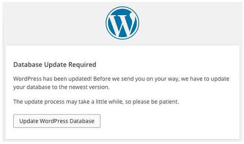 wordpress程序升级完成