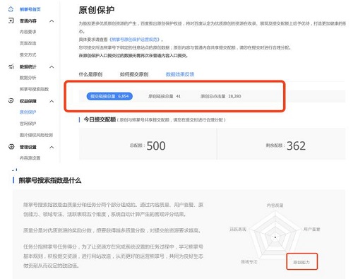 如何查看原创数量
