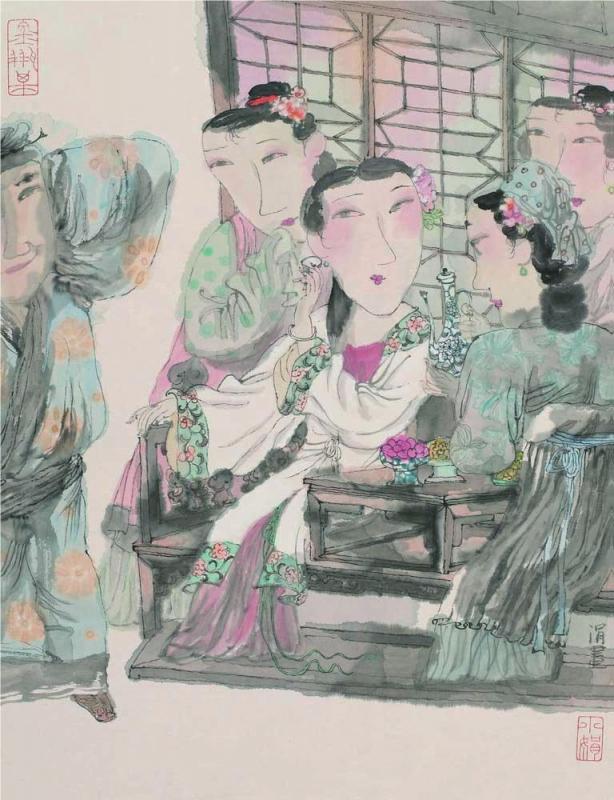 《金瓶梅》全图 《金瓶梅》全图