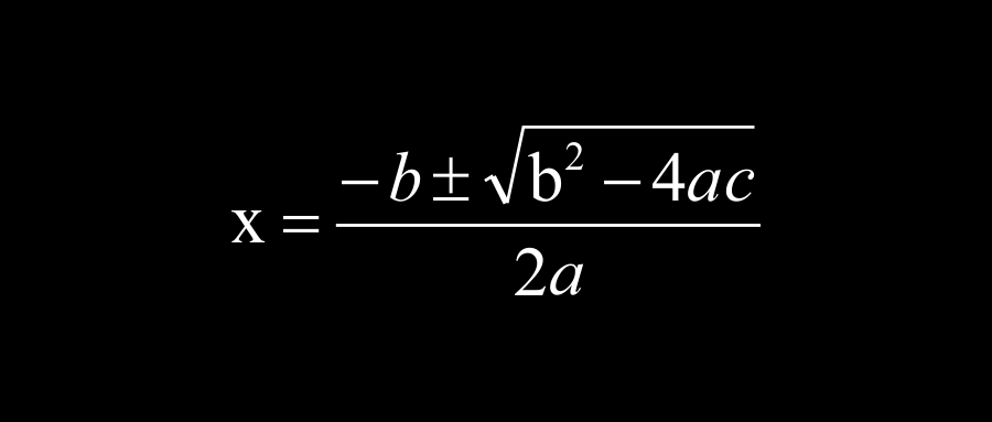 一元二次方程求根公式计算公式(一元二次方程求根公式推导过程)