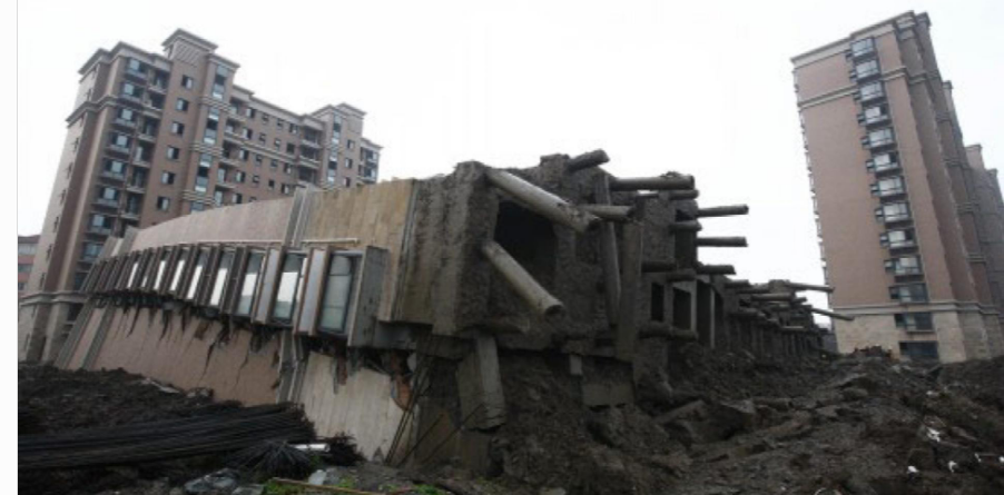 上海倒楼图片(上海倒楼案) 上海倒楼图片(上海倒楼案)