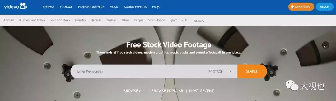 视频后期珍藏!19个免费视频素材下载网站推荐