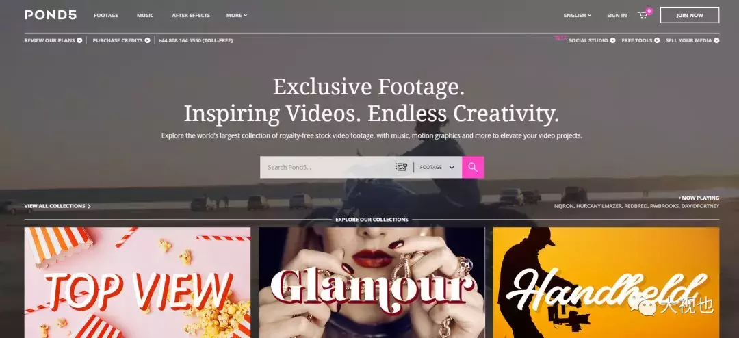 视频后期珍藏!19个免费视频素材下载网站推荐