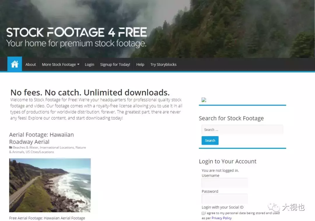 视频后期珍藏!19个免费视频素材下载网站推荐