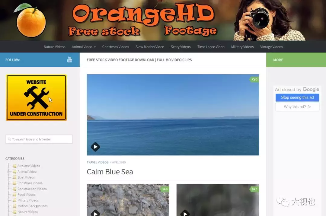 视频后期珍藏!19个免费视频素材下载网站推荐