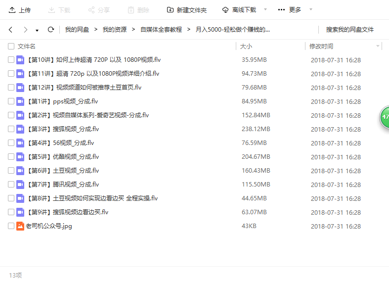 最齐全的自媒体学习资料,500集免费送,可在线观看(干货十足)