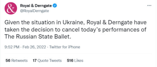 制裁俄罗斯猫和树以及芭蕾舞,连柴可夫斯基也不放过!网友:连呼吸都有错?