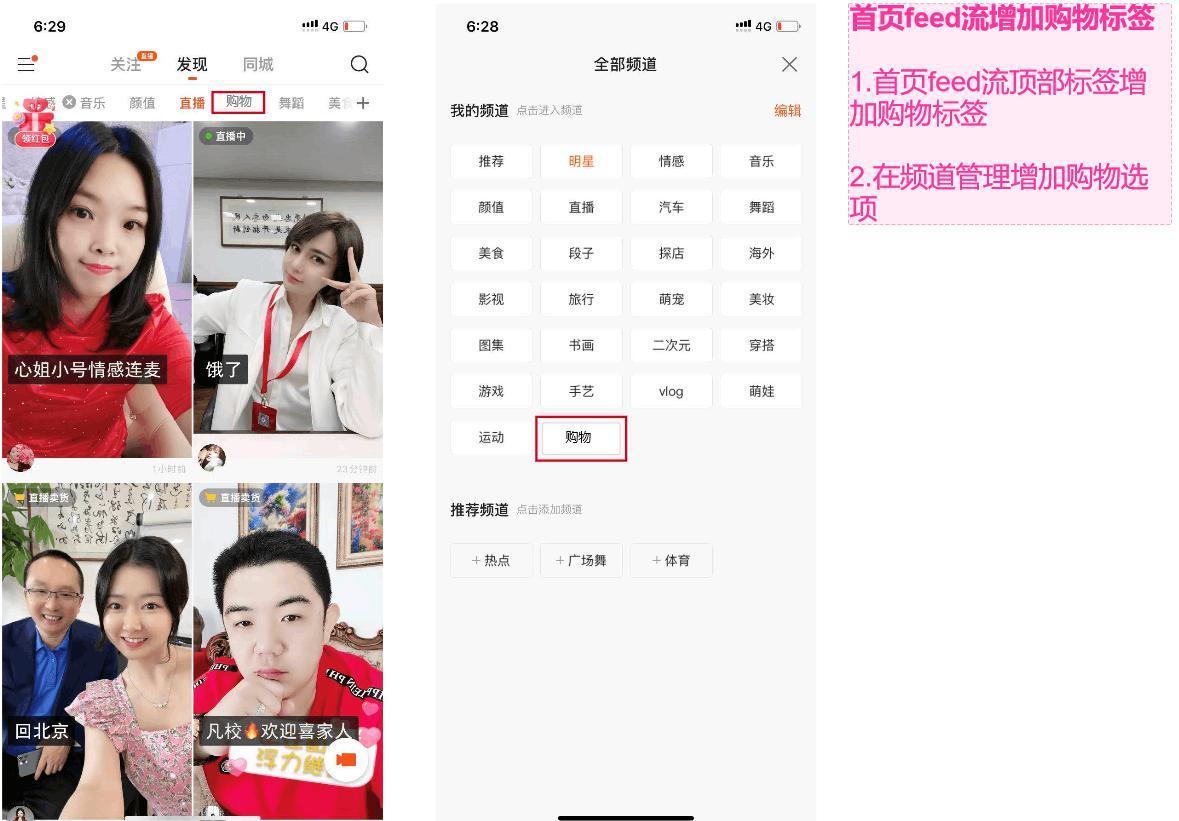 快手电商流量增长方案及策略