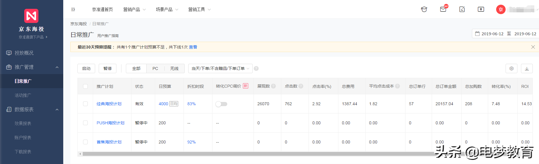 京东广告投放在哪些媒体（京东海投怎么添加推广品类）(4)