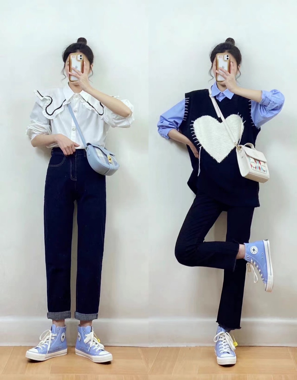 休闲鞋搭配什么裤子女(休闲鞋、帆布鞋舒服又时髦,这么搭真美)(5)