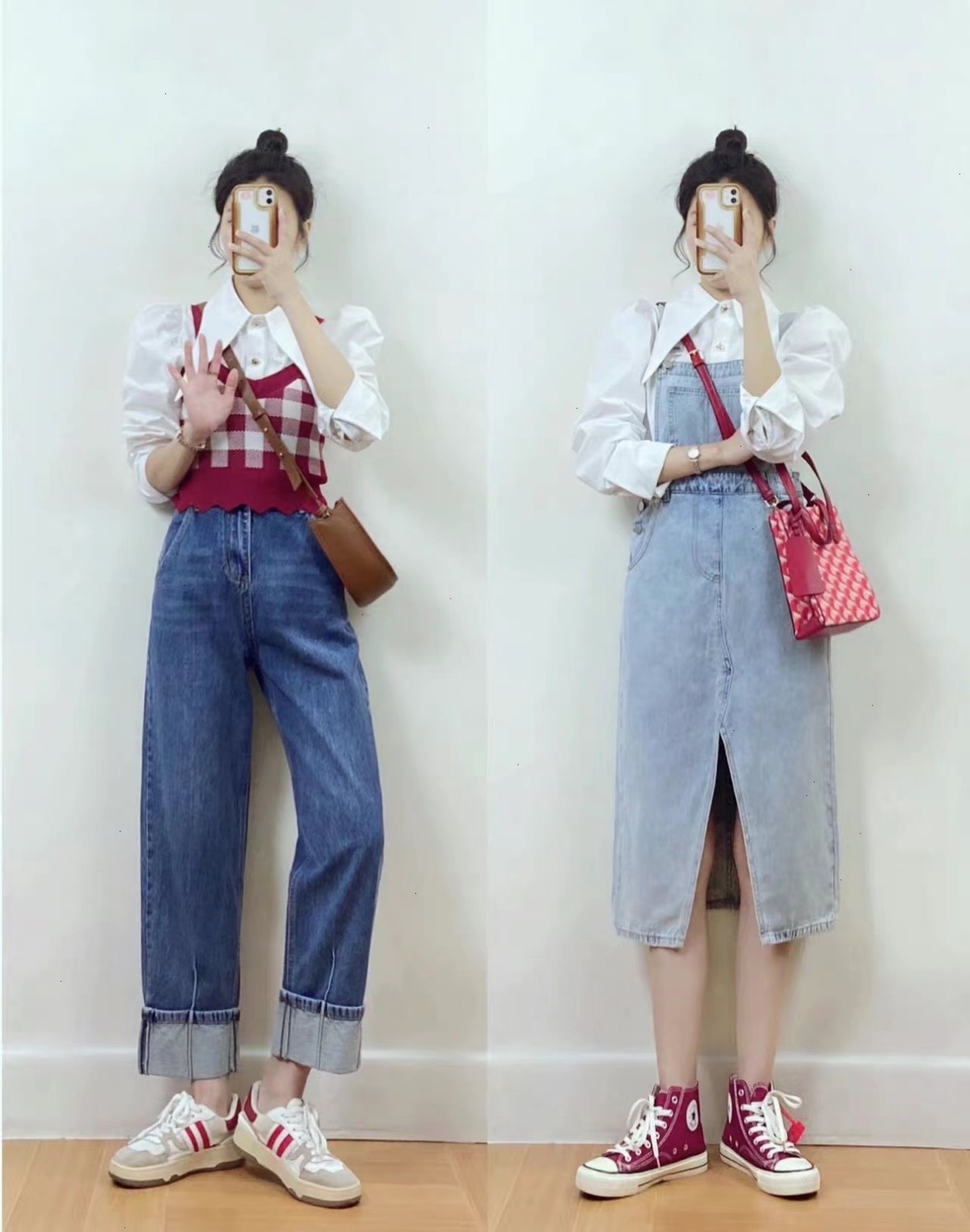 休闲鞋搭配什么裤子女(休闲鞋、帆布鞋舒服又时髦,这么搭真美)(7)