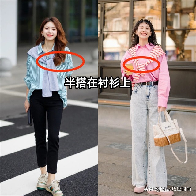 围巾搭配衣服颜色技巧(围巾配大衣的五种系法)(10)