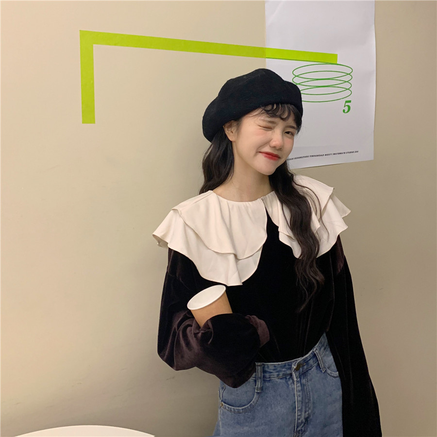 复古衣服批发女装(入春的第一件短外套复古风短外套)(4)