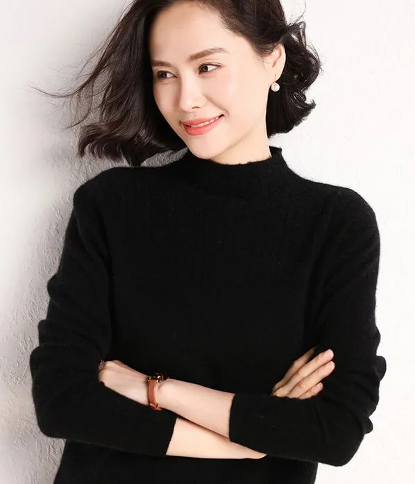 恒源祥女士羊毛衫新款（羊毛衫怎么穿比较好看）(6)